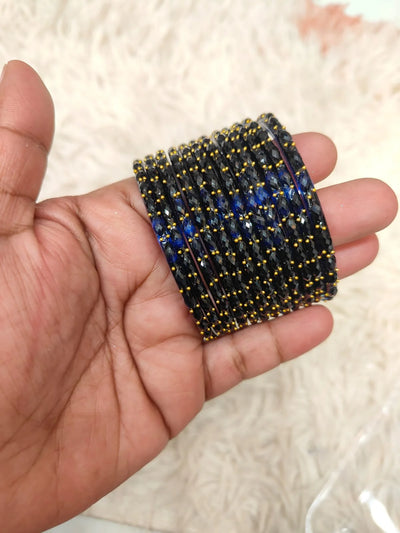 2.2 size Raindrop glass bangles