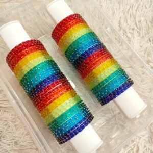 Rainbow 🌈 Valaikappu mixing 7 dozen